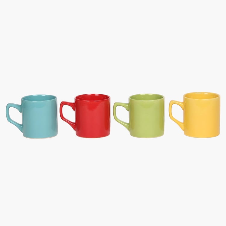 Multi-Colour Small Cup Set- 4 Pcs.