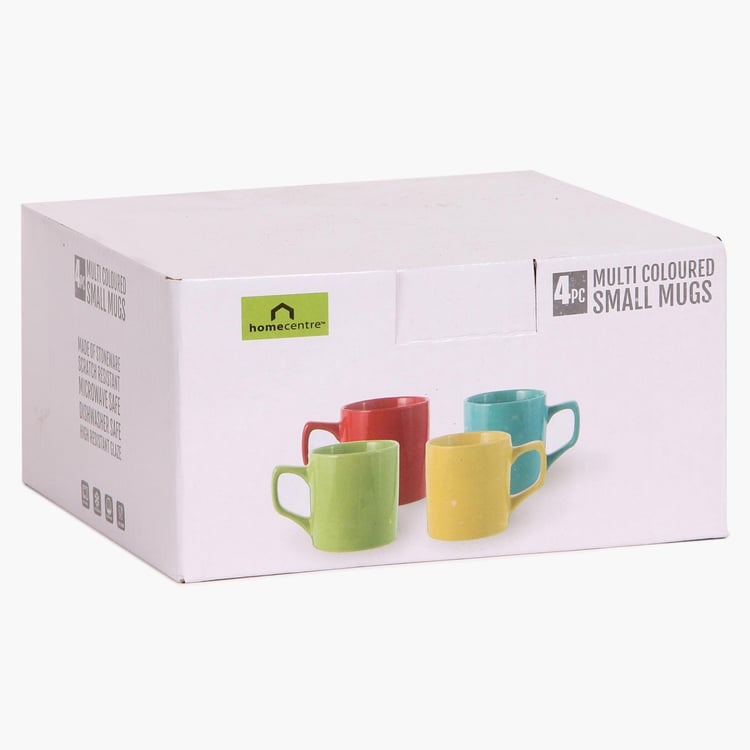 Multi-Colour Small Cup Set- 4 Pcs.
