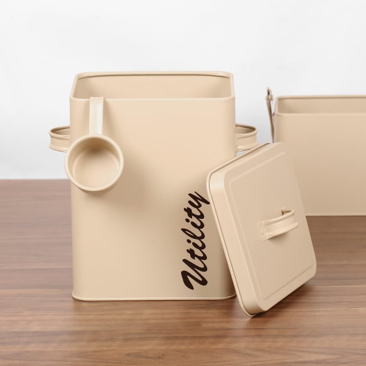 Corsica Carter Metal Utility Storage Box with Lid
