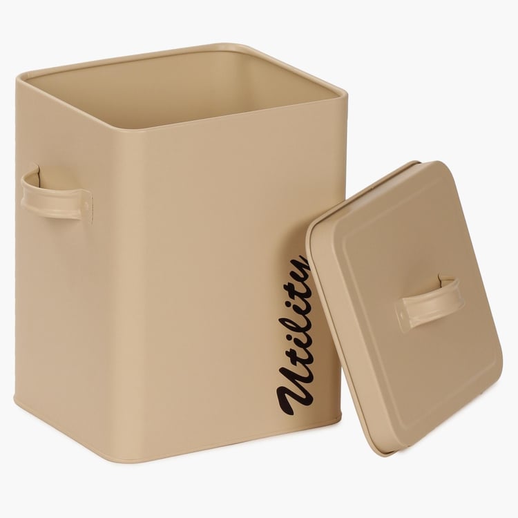 Corsica Carter Metal Utility Storage Box with Lid