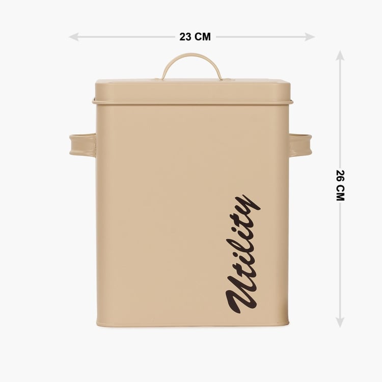 Corsica Carter Metal Utility Storage Box with Lid