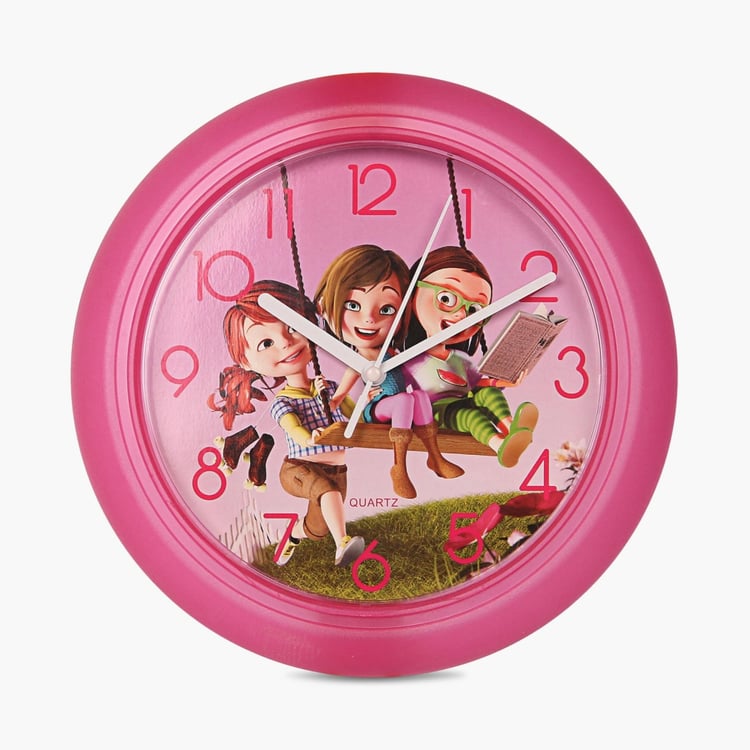 Cartoon Print Wall Clock