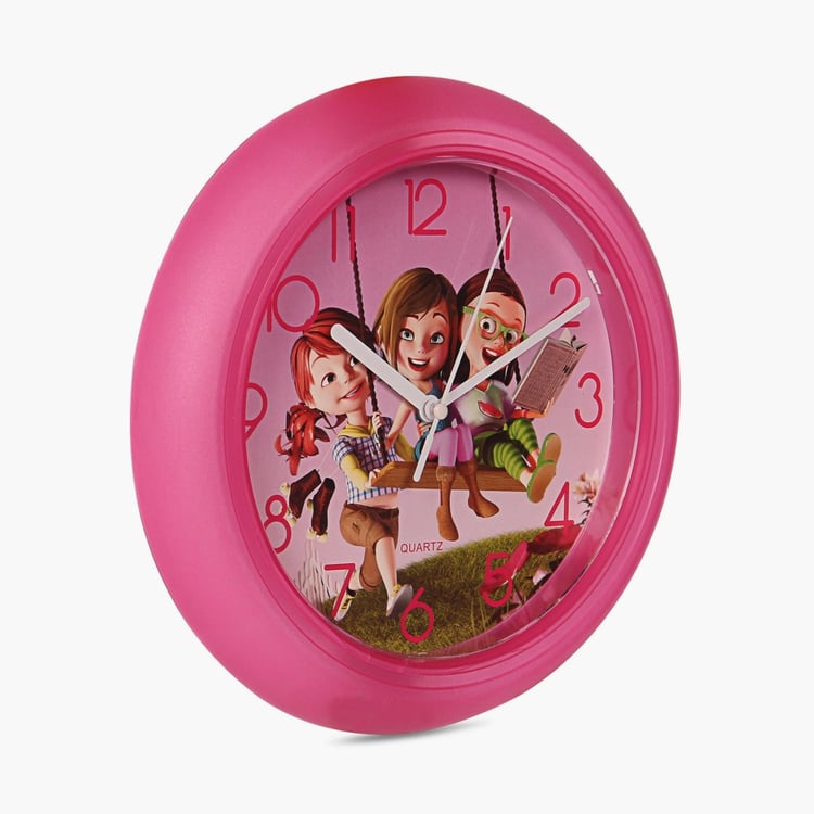 Cartoon Print Wall Clock