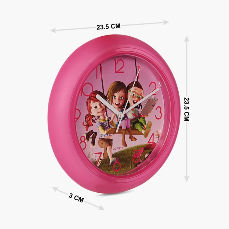 Cartoon Print Wall Clock