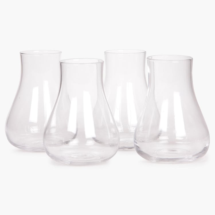 Earl Clear Vase- Set Of 4