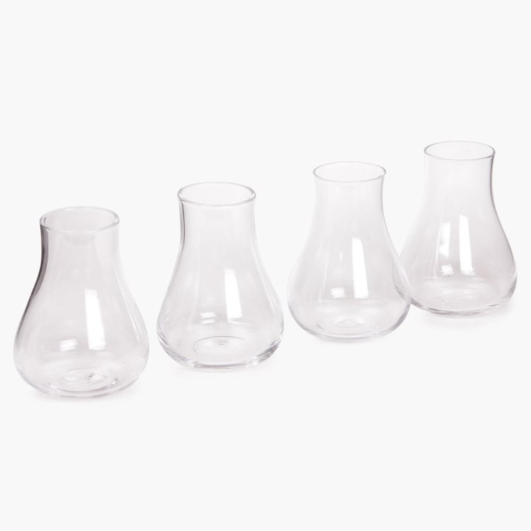 Earl Clear Vase- Set Of 4