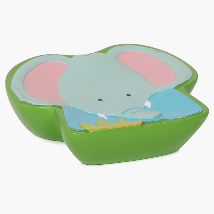 City Goes Wild Elephant Swag Soap Dish