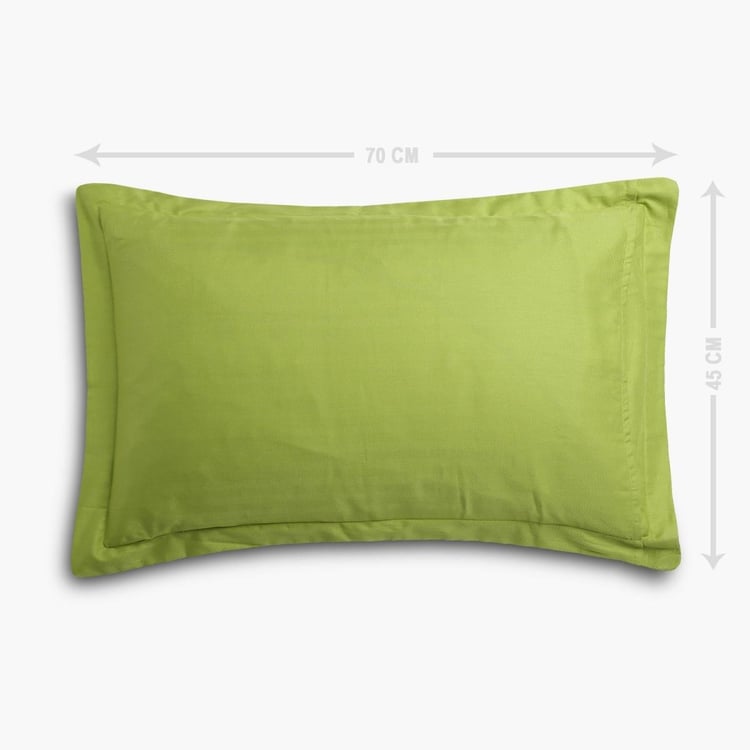 Marshmellow Solid Pillow Cover - Set Of 2 - 45 X 70 cm