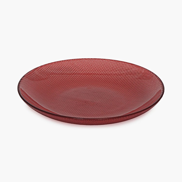 Textured Glass Side Plate