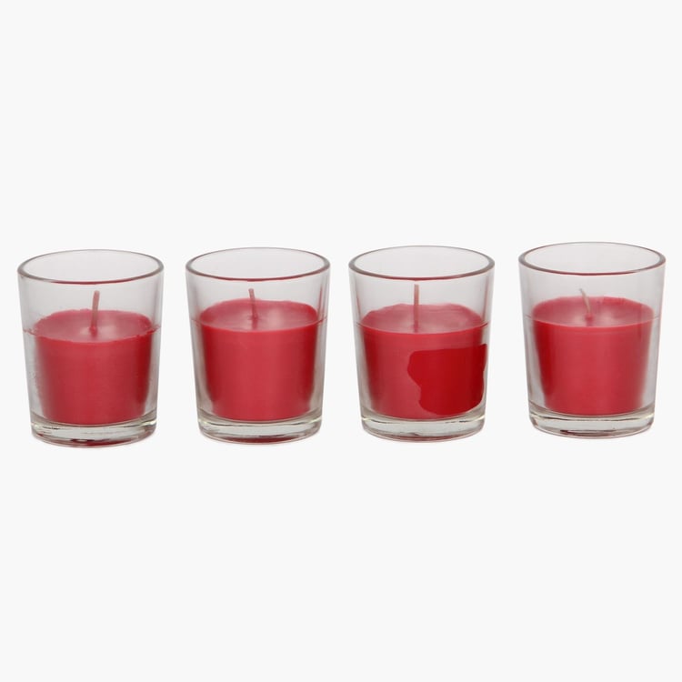 Redolance Shot Glass Votive Candle- Set Of 4 - 7 CM