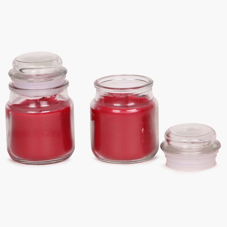 Redolance Scented Jar Candle- Set Of 2 - 9 CM