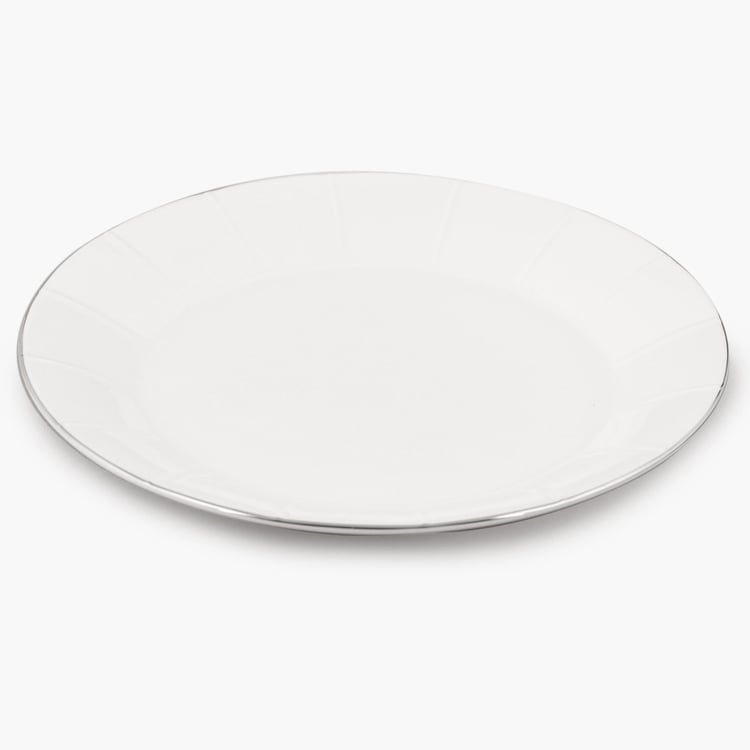 Marshmallow Ceramic Side Plate - 21cm