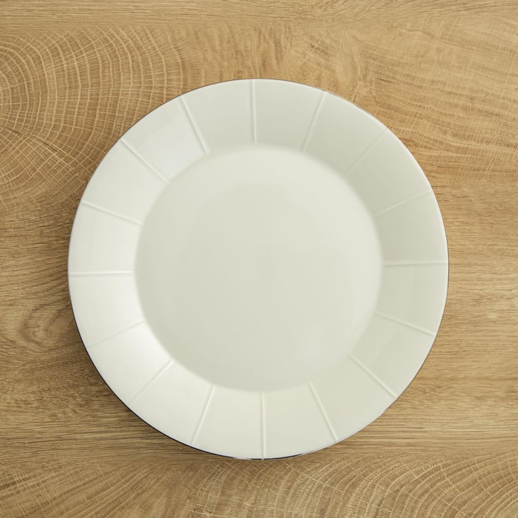 Marshmallow Porcelain Dinner Plate - 27cm