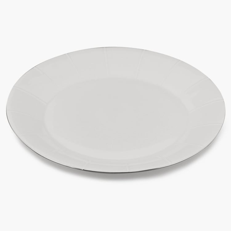 Marshmallow Porcelain Dinner Plate - 27cm