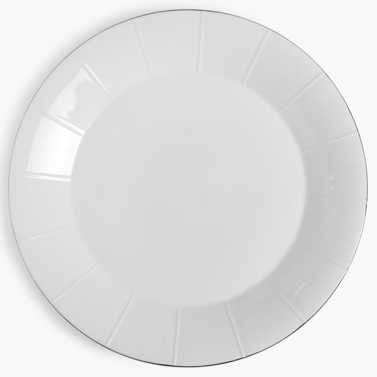 Marshmallow Porcelain Dinner Plate - 27cm