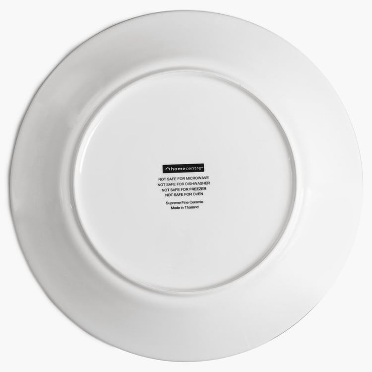 Marshmallow Porcelain Dinner Plate - 27cm