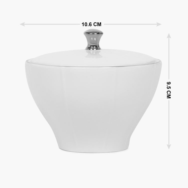 Marshmallow Ceramic Sugar Pot - 220ml