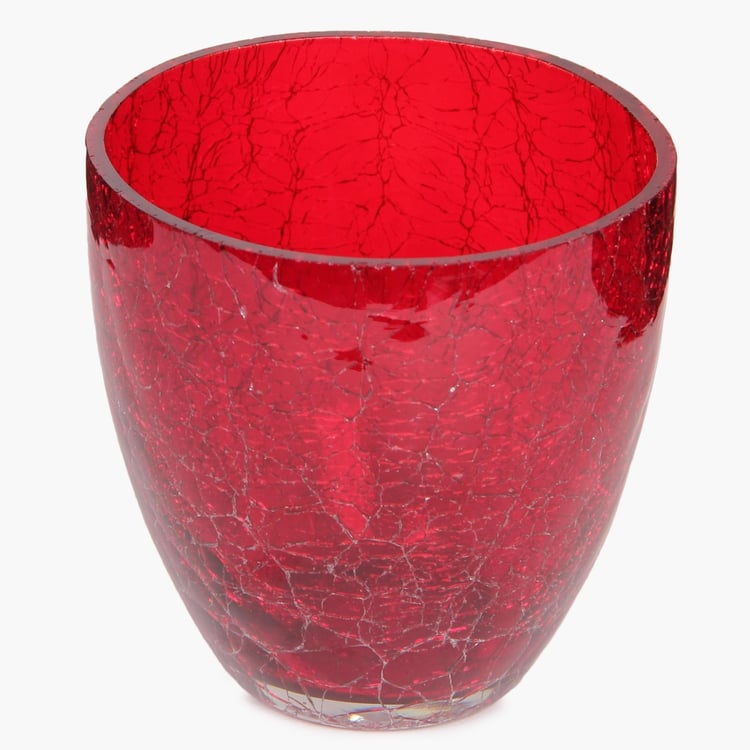 Splendid Crackle Votive Holder