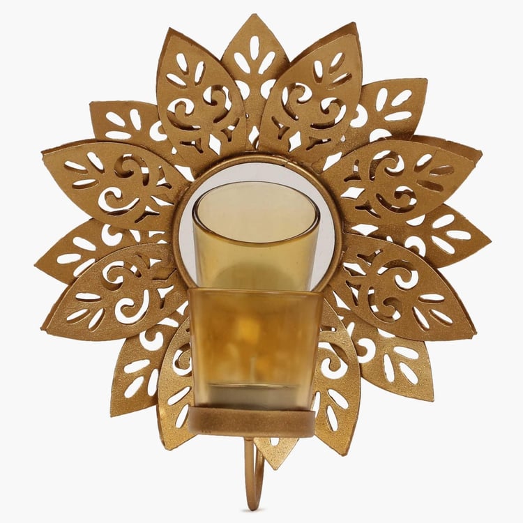 Majestic Lotus Wall Sconce