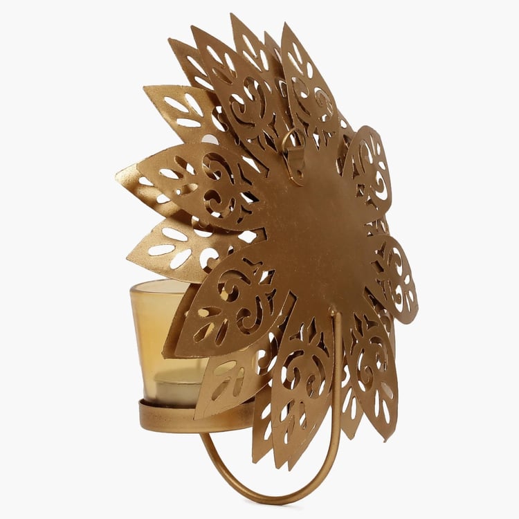 Majestic Lotus Wall Sconce