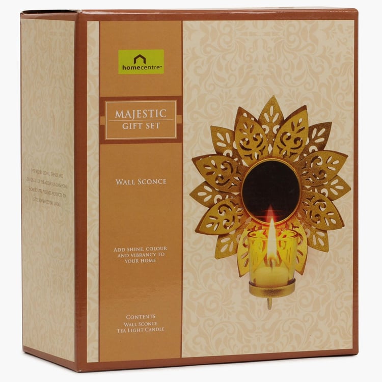 Majestic Lotus Wall Sconce