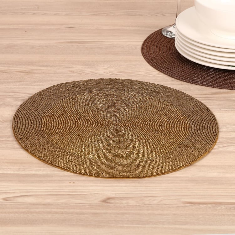 Cinder Round Placemat