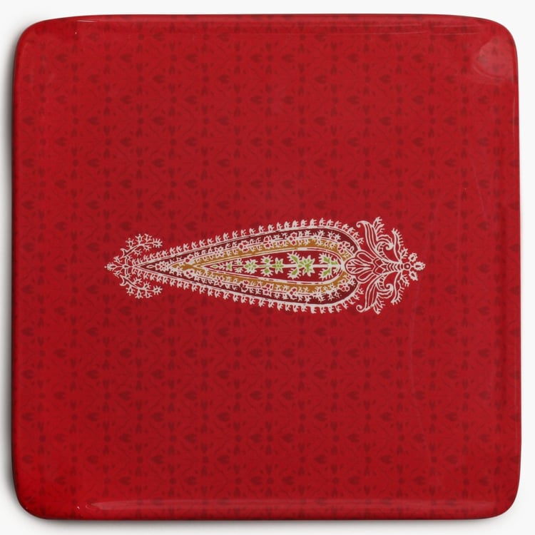 India Modern Paisley Hot Pot Plate - 19 cm