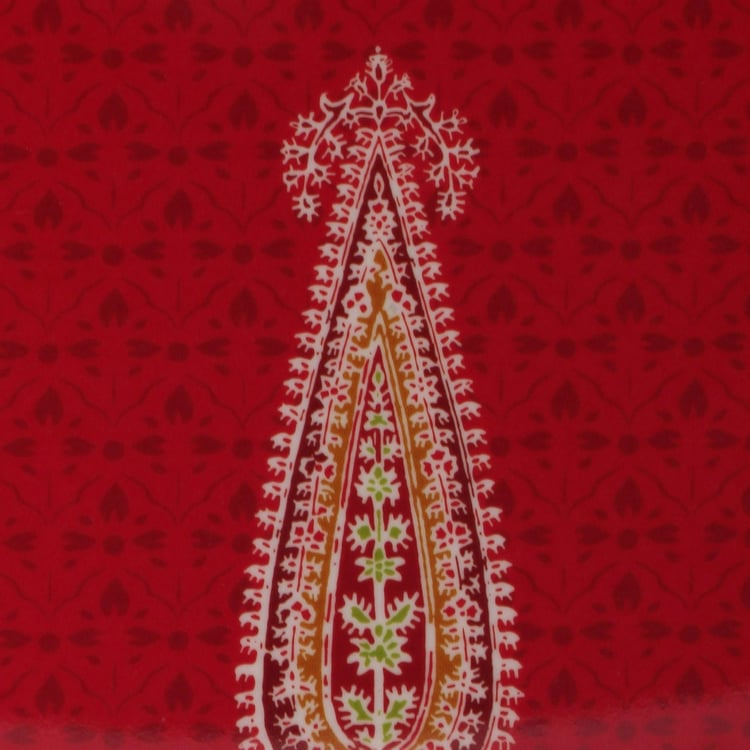 India Modern Paisley Hot Pot Plate - 19 cm