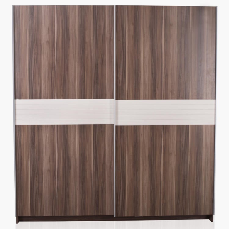 Crystal 2 door sliding wardrobe discount