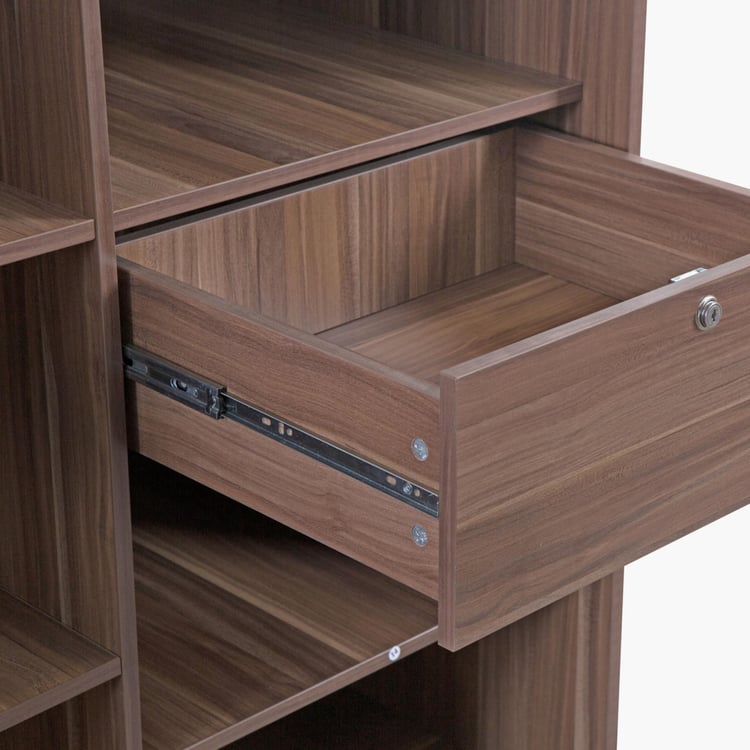 Akron-Crystal 2-Door Sliding Wardrobe