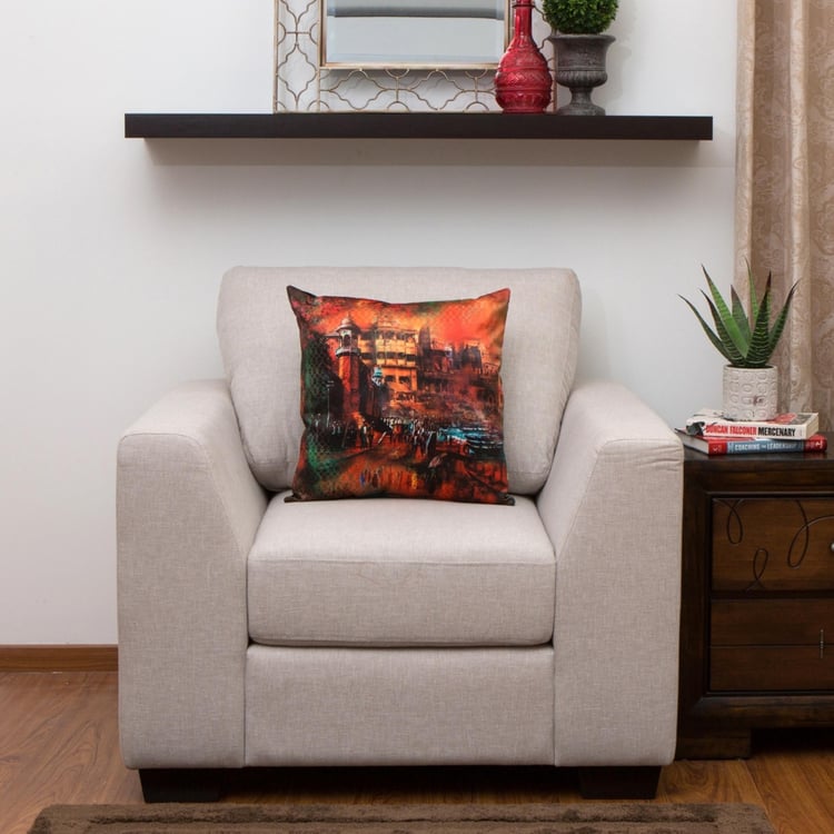 Aurora Splash Of Hues Filled Cushion - 45 X 45 CM