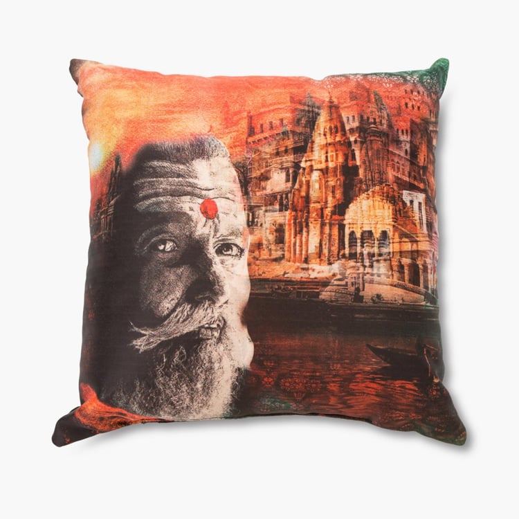 Aurora Kashi Filled Cushion - 30 X 30 CM