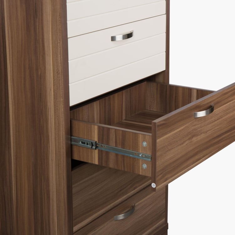 Akron-Crystal Textured Chest of Drawers