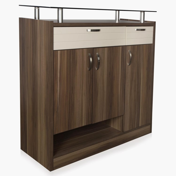 Akron-Crystal Shoe Rack