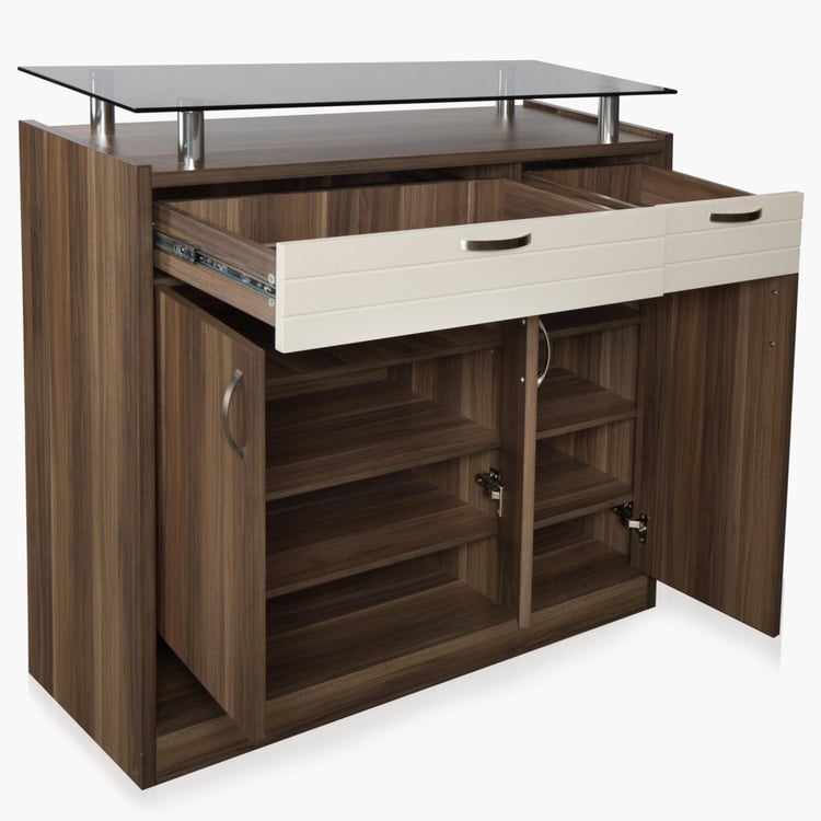 Akron-Crystal Shoe Rack