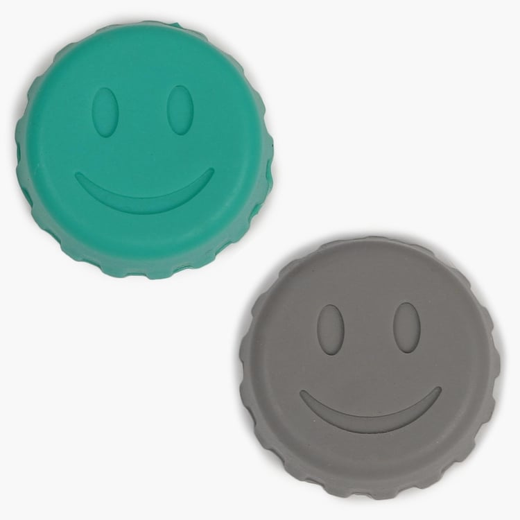Cilantro Silicone Bottle Caps- Set Of 4