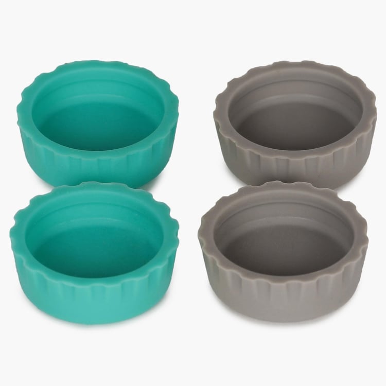 Cilantro Silicone Bottle Caps- Set Of 4