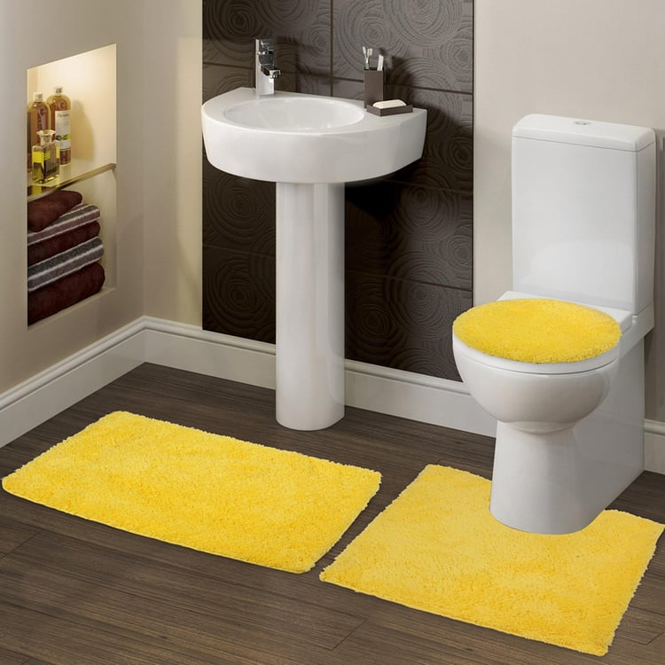 Spaces Large Size Bath Carnival Bath Mat - Set Of 3