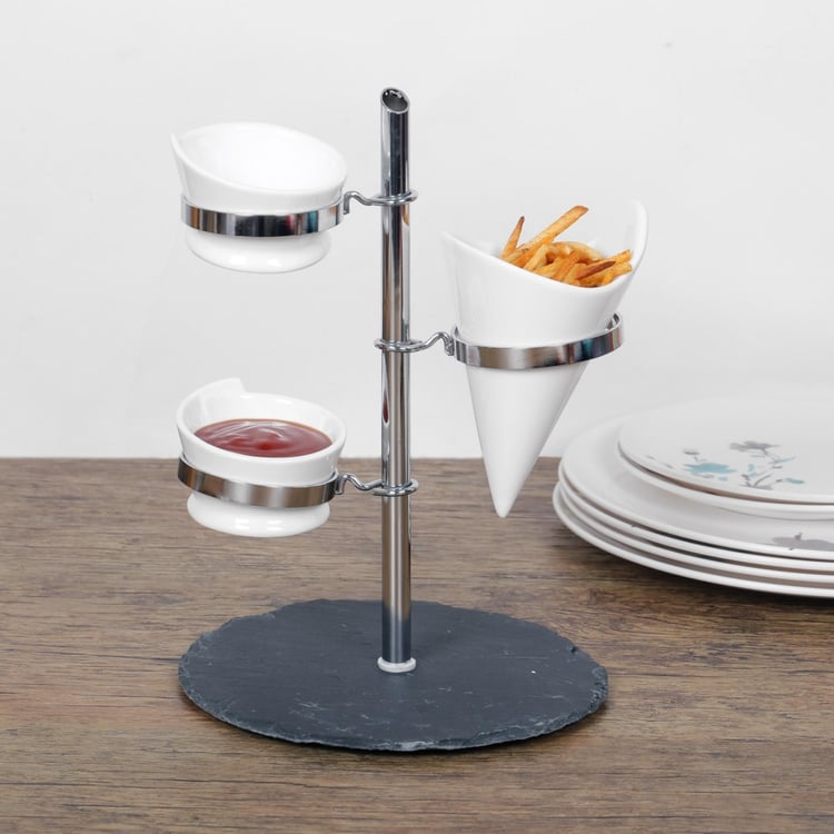 Irene Chips Set With Stand