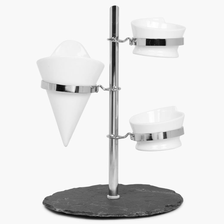 Irene Chips Set With Stand