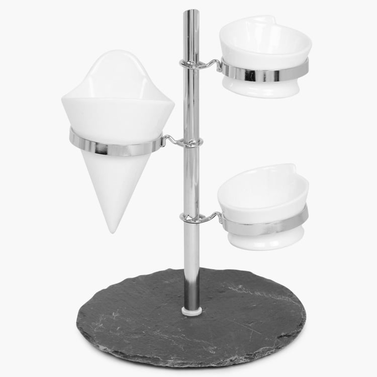 Irene Chips Set With Stand