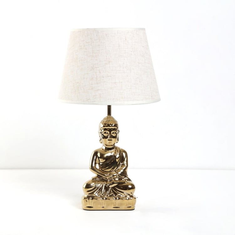 Ceramic Buddha Table Lamp