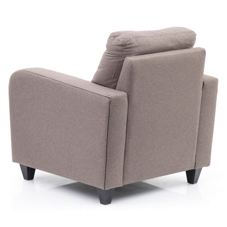 Montoya Serene Fabric 1-Seater Sofa - Grey