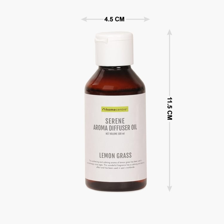 Serene Oil Lemon Grass Aroma Diffuser Oil - 100 ml