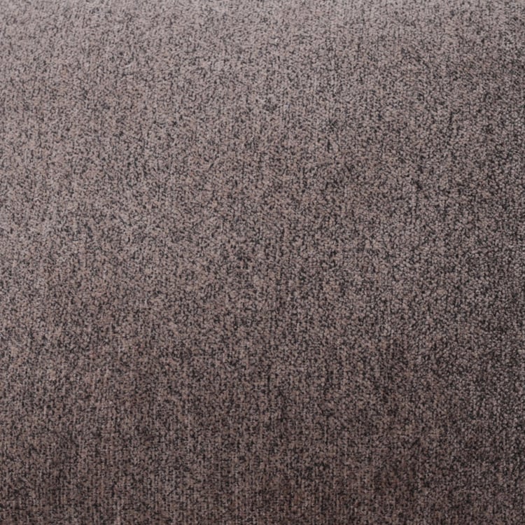 MASPAR Melange Brown Solid Cotton King Bed Cover - 228x275cm