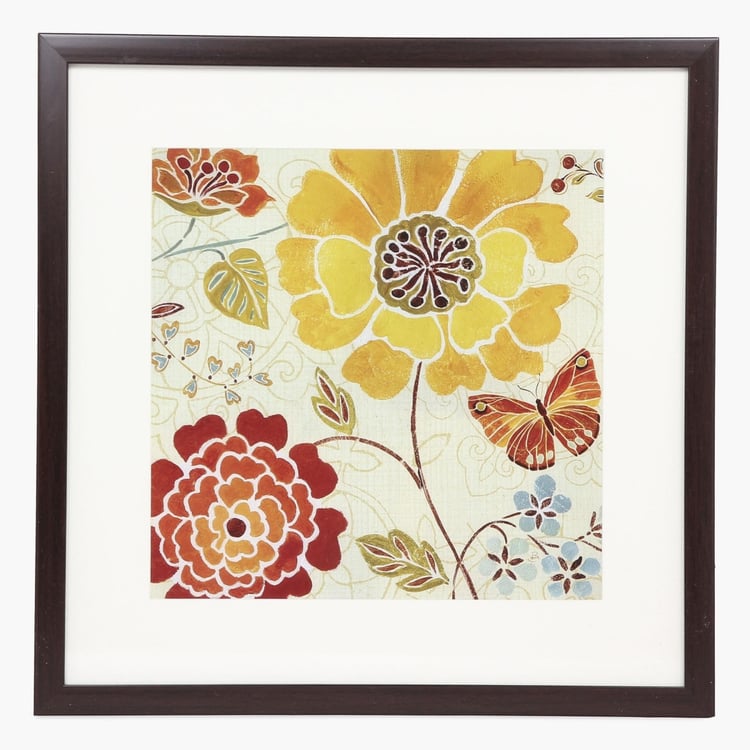 Floral Picture Frame- 40 x 40 cm