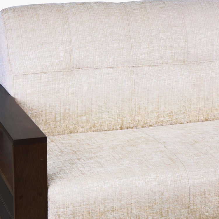 Delport Nomad Fabric 3-Seater Sofa - Beige