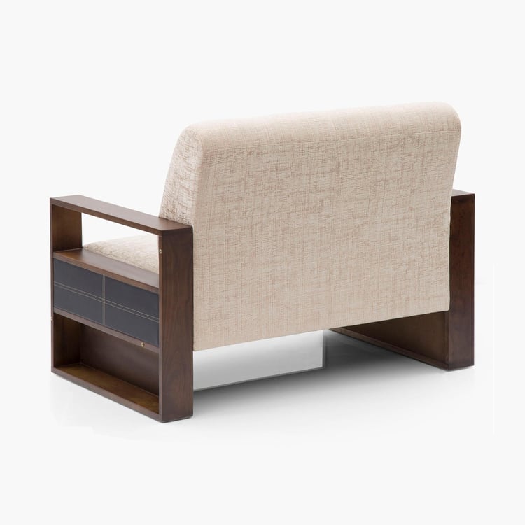 Delport Nomad Fabric 2-Seater Sofa - Beige