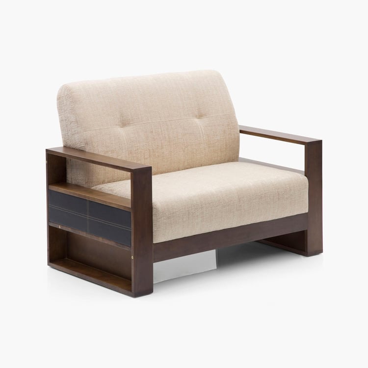 Delport Nomad Fabric 2-Seater Sofa - Beige