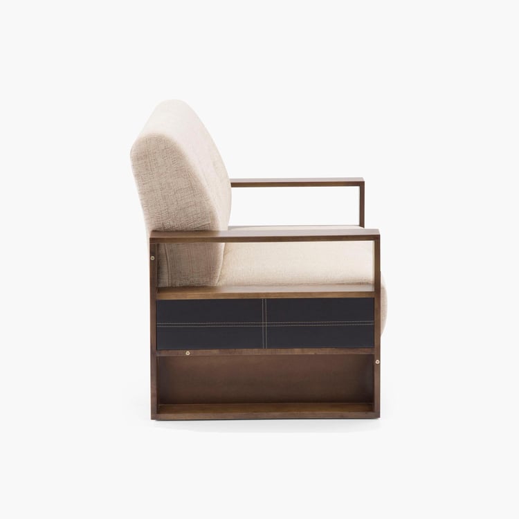 Delport Nomad Fabric 2-Seater Sofa - Beige